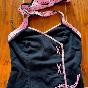 Morbid Threads Halter Top